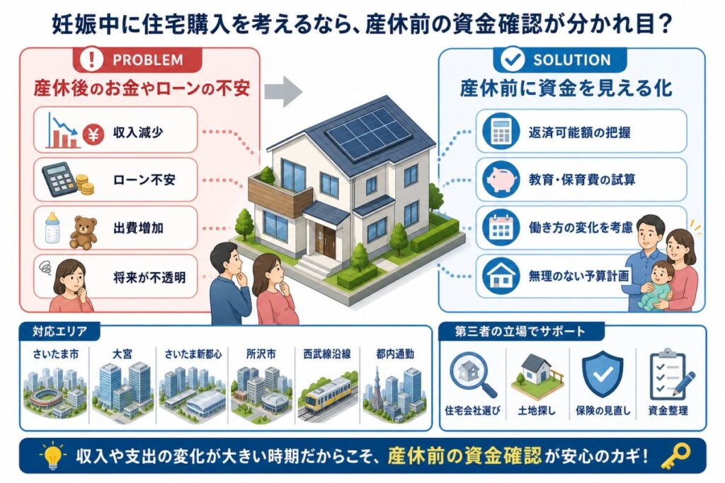妊娠中に住宅購入を考えるなら、産休前の資金確認が分かれ目？